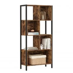 Red Living Étagère Hickling II - Marron / Noir -Meubles de salle à manger Soldes Magasin 1000329414 220203 161551000030 DETAILS P000000001000329414