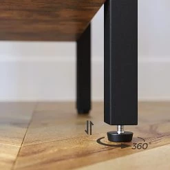 Red Living Étagère Hickling II - Marron / Noir -Meubles de salle à manger Soldes Magasin 1000329414 220203 161551000050 DETAILS P000000001000329414