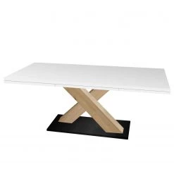Loftscape Table Macey II - (Extensible) - Blanc mat - Largeur : 160 cm