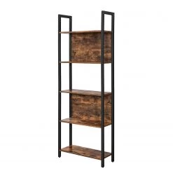 Red Living Étagère Leesville VII - Marron