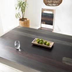 Wolf-Möbel Salle à manger Goa White (4 éléments) - Partiellement en manguier massif - Manguier vintage blanc -Meubles de salle à manger Soldes Magasin 1000330224 220621 033 DETAILS P000000001000330224