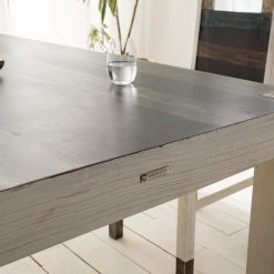 Wolf-Möbel Salle à manger Goa White (4 éléments) - Partiellement en manguier massif - Manguier vintage blanc -Meubles de salle à manger Soldes Magasin 1000330224 220621 035 DETAILS P000000001000330224