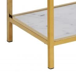 Fredriks Étagère Katori II - Verre / Métal - Imitation marbre blanc / Doré 18 Fredriks Étagère Katori II - Verre / Métal - Imitation marbre blanc / Doré -Meubles de salle à manger Soldes Magasin 1000330565 220208 14503100070 DETAILS P000000001000330565