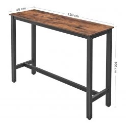 Red Living Table haute Seix II - Imitation bois recyclé / Noir 13 Red Living Table haute Seix II - Imitation bois recyclé / Noir -Meubles de salle à manger Soldes Magasin 1000332556 220303 500 SKETCH DETAILS P000000001000332556 sketch