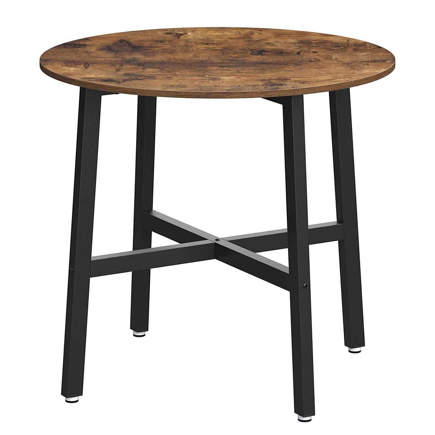 Red Living Table Montono - Imitation bois recyclé / Noir 1 Red Living Table Montono - Imitation bois recyclé / Noir