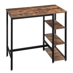 Red Living Ensemble de bar Velaux (3 éléments) - Imitation vieux bois / Noir -Meubles de salle à manger Soldes Magasin 1000333432 220303 070 DETAILS P000000001000333432