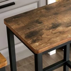 Red Living Ensemble de bar Seix I (3 éléments) - 120 x 60 cm 9 Red Living Ensemble de bar Seix I (3 éléments) - 120 x 60 cm -Meubles de salle à manger Soldes Magasin 1000333433 220303 040 DETAILS P000000001000333433