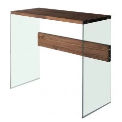 Loftscape Console Rodgau - Verre / Pin massif - Pin