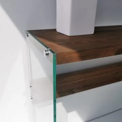 Loftscape Console Rodgau - Verre / Pin massif - Pin -Meubles de salle à manger Soldes Magasin 1000333699 220302 023 MOOD DETAILS P000000001000333699 mood