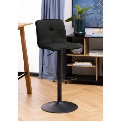 Loftscape Chaise de bar Rilenas (lot de 2) - Anthracite -Meubles de salle à manger Soldes Magasin 1000339101 220401 021 MOOD DETAILS P000000001000339101 mood