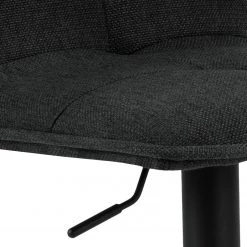 Loftscape Chaise de bar Rilenas (lot de 2) - Anthracite -Meubles de salle à manger Soldes Magasin 1000339101 220401 070 DETAILS P000000001000339101