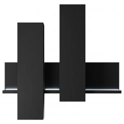 Loftscape Meuble haut Littor - Avec éclairage inclus - Noir -Meubles de salle à manger Soldes Magasin 1000339741 220311 040 DETAILS P000000001000339741