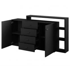 Loftscape Buffet Littor - Noir -Meubles de salle à manger Soldes Magasin 1000339746 220311 030 DETAILS P000000001000339746