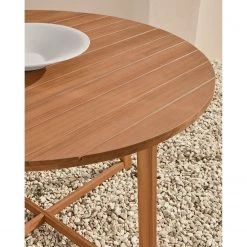 Naturoo Table Stonehaven - Acacia massif - Acacia marron -Meubles de salle à manger Soldes Magasin 1000340195 220414 040 DETAILS P000000001000340195