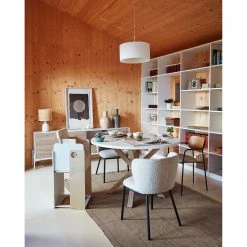 Loftscape Chaises capitonnées Rovigo (2er-Set) - Blanc -Meubles de salle à manger Soldes Magasin 1000340206 220414 022 MOOD DETAILS P000000001000340206 mood