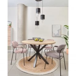 Loftscape Chaises à accoudoirs Sean I (lot de 2) - Taupe -Meubles de salle à manger Soldes Magasin 1000340207 220414 021 MOOD DETAILS P000000001000340207 mood