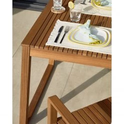 Naturoo Table Seelze - Acacia massif - Acacia marron -Meubles de salle à manger Soldes Magasin 1000340210 220414 022 MOOD DETAILS P000000001000340210 mood