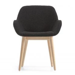 Loftscape Chaises à accoudoirs Kusamo V (lot de 2) - Anthracite -Meubles de salle à manger Soldes Magasin 1000340227 220414 030 DETAILS P000000001000340227