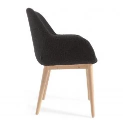 Loftscape Chaises à accoudoirs Kusamo V (lot de 2) - Anthracite -Meubles de salle à manger Soldes Magasin 1000340227 220414 035 DETAILS P000000001000340227