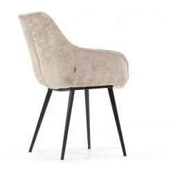 Loftscape Chaises à accoudoirs Sophie (lot de 2) - Blanc ivoire -Meubles de salle à manger Soldes Magasin 1000340230 220414 036 DETAILS P000000001000340230