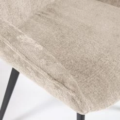 Loftscape Chaises à accoudoirs Sophie (lot de 2) - Blanc ivoire -Meubles de salle à manger Soldes Magasin 1000340230 220414 050 DETAILS P000000001000340230