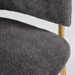 Loftscape Chaises accoudoirs Vilhena V (lot de 2) - Gris -Meubles de salle à manger Soldes Magasin 1000340232 220414 050 DETAILS P000000001000340232