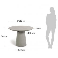 Loftscape Table Sage - Largeur : 120 cm 19 Loftscape Table Sage - Largeur : 120 cm -Meubles de salle à manger Soldes Magasin 1000340247 220414 500 SKETCH DETAILS P000000001000340247 sketch