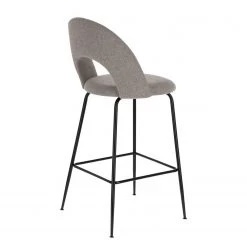 Loftscape Chaises de bar Pignola (lot de 4) - Tissu / Acier - Gris clair / Noir 12 Loftscape Chaises de bar Pignola (lot de 4) - Tissu / Acier - Gris clair / Noir -Meubles de salle à manger Soldes Magasin 1000340248 220414 035 DETAILS P000000001000340248