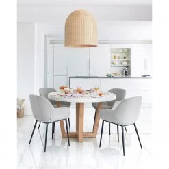 Loftscape Table Selina - Blanc -Meubles de salle à manger Soldes Magasin 1000340250 220414 022 MOOD DETAILS P000000001000340250 mood