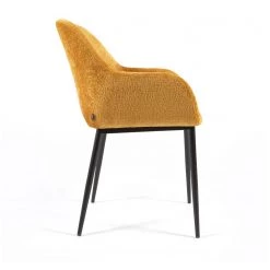 Loftscape Chaises accoudoirs Kusamo III (lot de 2) - Jaune doré -Meubles de salle à manger Soldes Magasin 1000340254 220414 035 DETAILS P000000001000340254