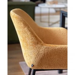 Loftscape Chaises accoudoirs Kusamo III (lot de 2) - Jaune doré -Meubles de salle à manger Soldes Magasin 1000340254 220414 055 DETAILS P000000001000340254