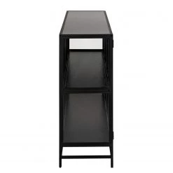 Red Living Buffet Coogee IV - Verre / Métal - Noir 14 Red Living Buffet Coogee IV - Verre / Métal - Noir -Meubles de salle à manger Soldes Magasin 1000340385 220318 050 DETAILS P000000001000340385