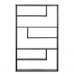 Red Living Étagère Vallvik II - Métal - Noir -Meubles de salle à manger Soldes Magasin 1000342076 220401 030 DETAILS P000000001000342076