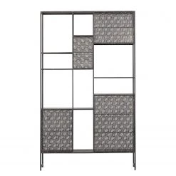 Red Living Étagère Quito - Métal - Laiton vieilli / Noir 10 Red Living Étagère Quito - Métal - Laiton vieilli / Noir -Meubles de salle à manger Soldes Magasin 1000342095 220401 040 DETAILS P000000001000342095