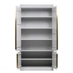 Ridgevalley Armoire Scudo - Pin massif - Pin blanc - Profondeur : 44 cm -Meubles de salle à manger Soldes Magasin 1000342111 220401 030 DETAILS P000000001000342111