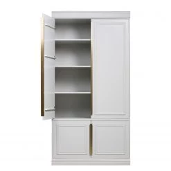 Ridgevalley Armoire Scudo - Pin massif - Pin blanc - Profondeur : 44 cm -Meubles de salle à manger Soldes Magasin 1000342111 220401 040 DETAILS P000000001000342111