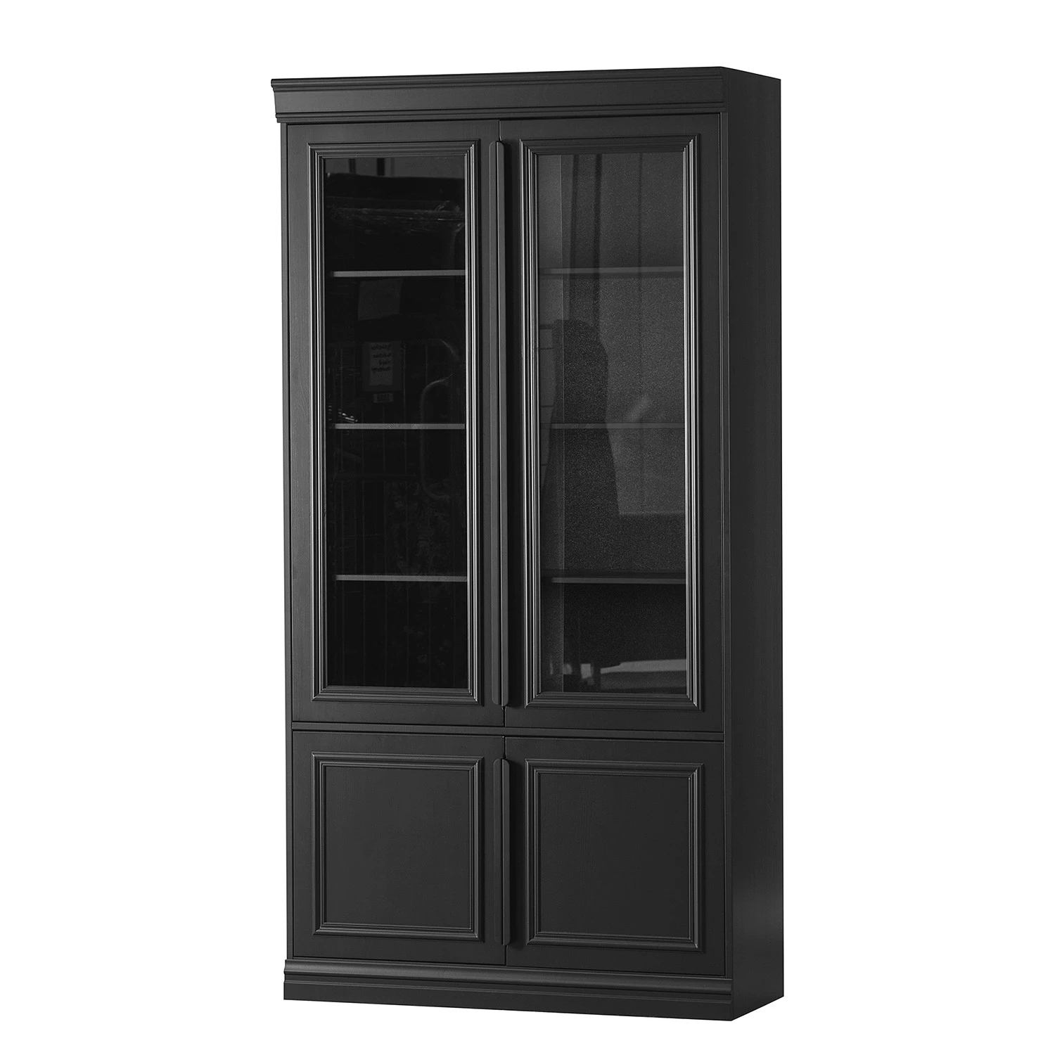 Red Living Vitrine Shady - Pin massif - Noir 1 Red Living Vitrine Shady - Pin massif - Noir