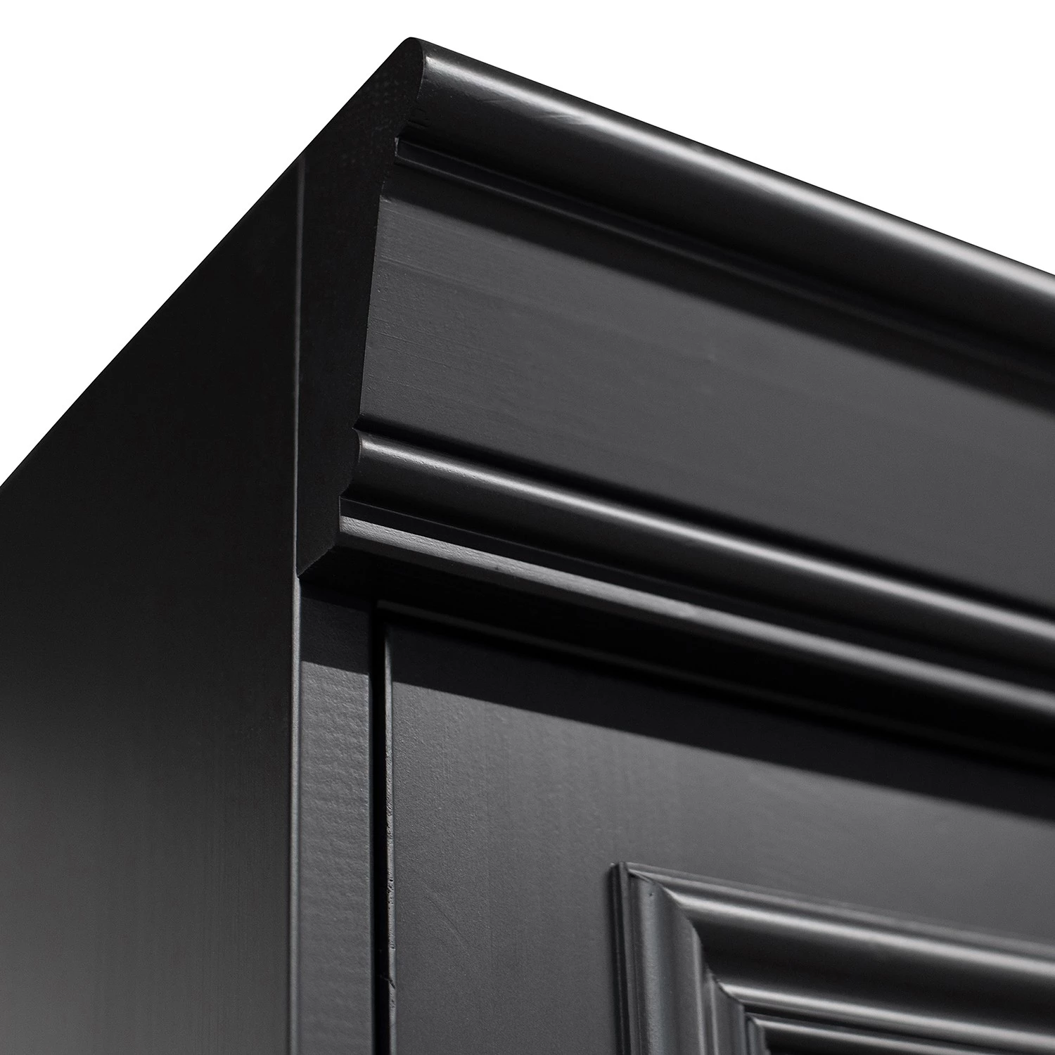 Red Living Vitrine Shady - Pin massif - Noir 6 Red Living Vitrine Shady - Pin massif - Noir – Image 6