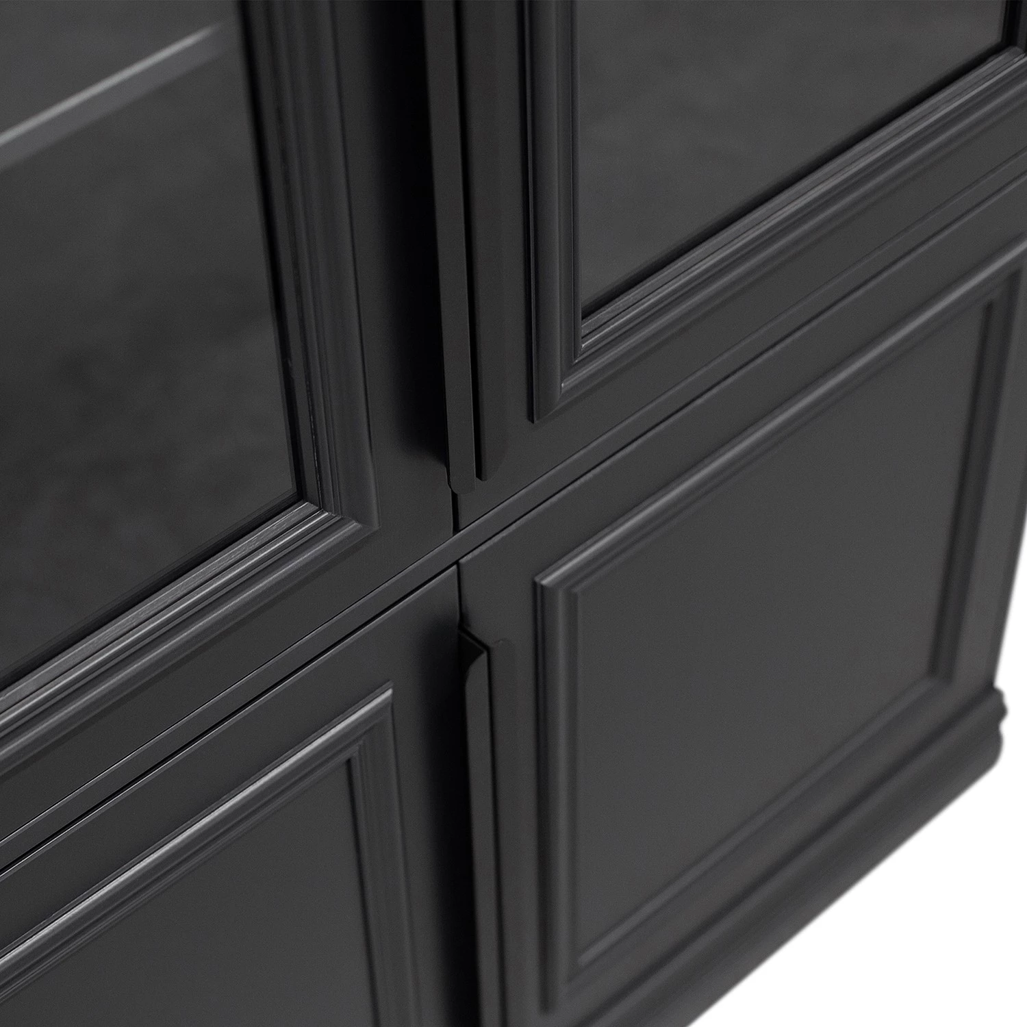 Red Living Vitrine Shady - Pin massif - Noir 7 Red Living Vitrine Shady - Pin massif - Noir – Image 7