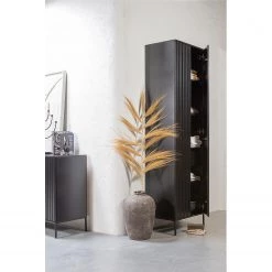 Naturoo Armoire Woodrow - Noir -Meubles de salle à manger Soldes Magasin 1000342123 220401 021 MOOD DETAILS P000000001000342123 mood
