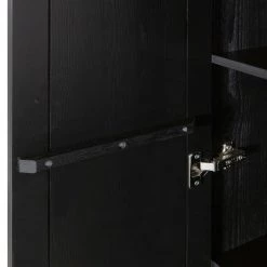 Naturoo Armoire Woodrow - Noir -Meubles de salle à manger Soldes Magasin 1000342123 220401 060 DETAILS P000000001000342123