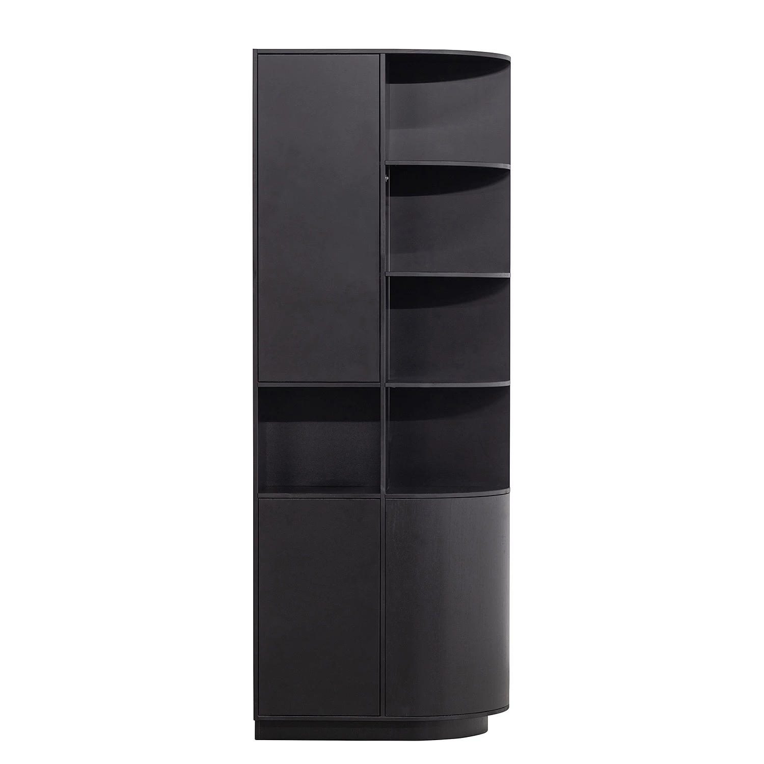 Loftscape Armoire Rozzano II - Pin massif - Pin noir 5 Loftscape Armoire Rozzano II - Pin massif - Pin noir – Image 5