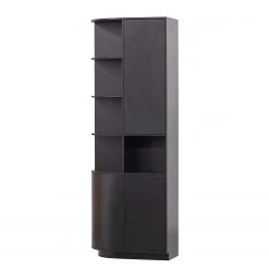 Loftscape Armoire Rozzano I - Pin massif - Pin noir