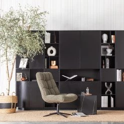 Loftscape Armoire Rozzano I - Pin massif - Pin noir 11 Loftscape Armoire Rozzano I - Pin massif - Pin noir -Meubles de salle à manger Soldes Magasin 1000342129 220401 021 MOOD DETAILS P000000001000342129 mood