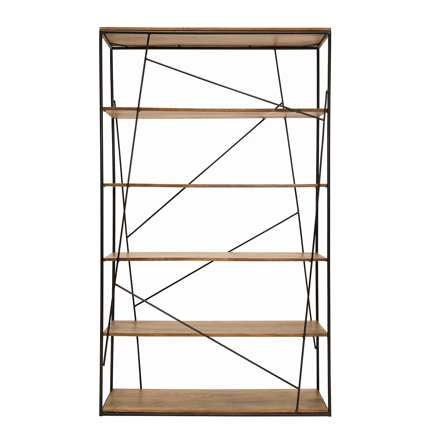 Tom Tailor Étagère Piketon II - Manguier massif / Aluminium - Manguier / Noir 4 Tom Tailor Étagère Piketon II - Manguier massif / Aluminium - Manguier / Noir – Image 4