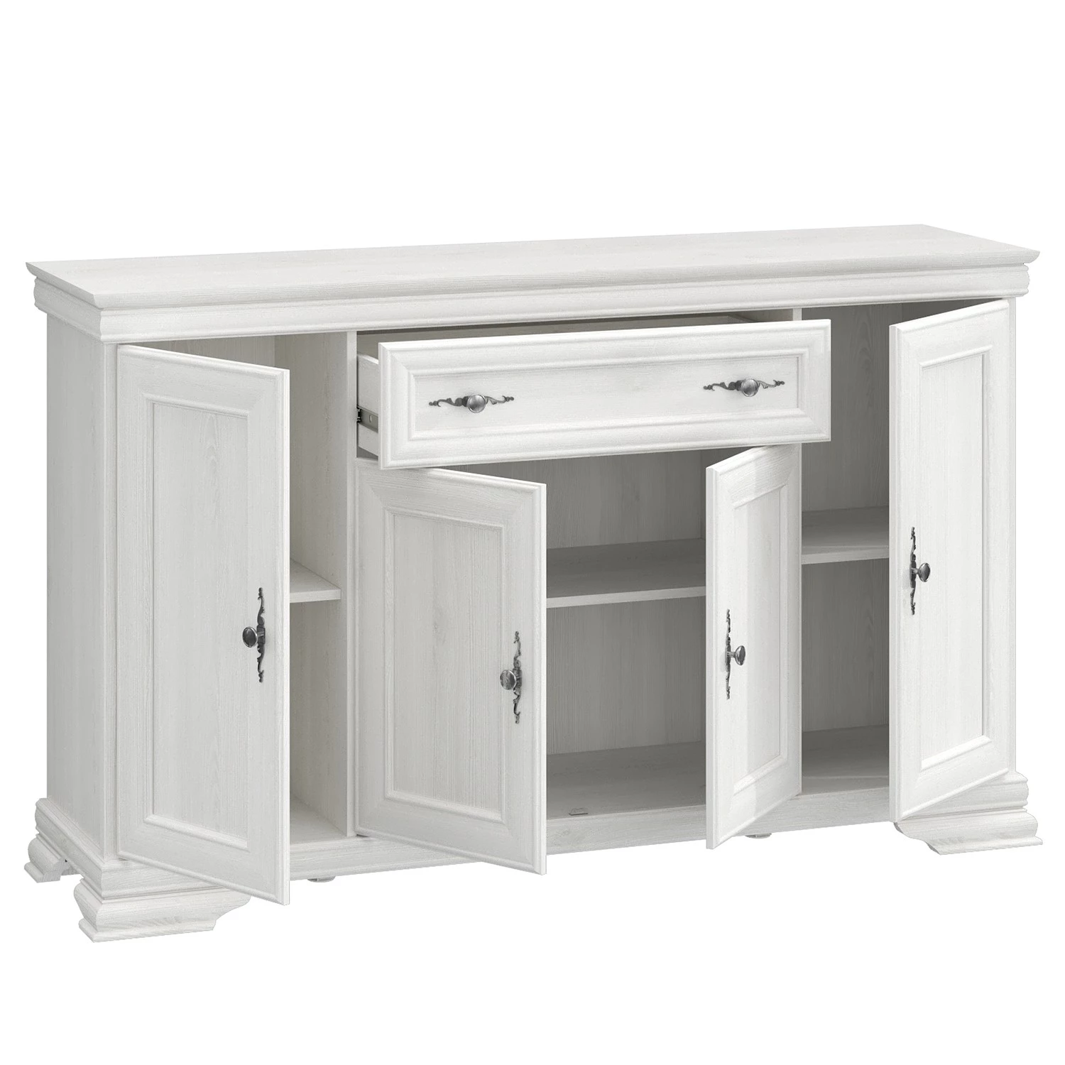 Ridgevalley Commode Summerbrook - Imitation chêne blanc 5 Ridgevalley Commode Summerbrook - Imitation chêne blanc – Image 5