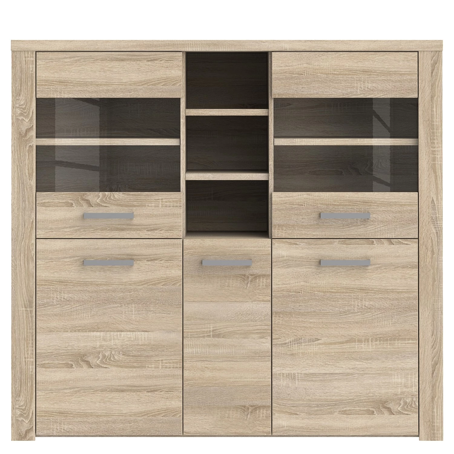 Loftscape Buffet haut Parksville II - Imitation chêne Sonoma 8 Loftscape Buffet haut Parksville II - Imitation chêne Sonoma – Image 8