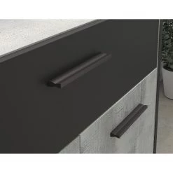 Loftscape Buffet Sahil - Imitation chêne Sorrento gris / Noir 17 Loftscape Buffet Sahil - Imitation chêne Sorrento gris / Noir -Meubles de salle à manger Soldes Magasin 1000342503 220413 045 DETAILS P000000001000342503