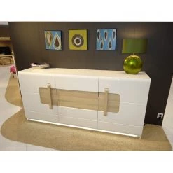 Loftscape Buffet Toscana - Éclairage inclus - Imitation chêne de Sonoma -Meubles de salle à manger Soldes Magasin 1000342507 220331 020 MOOD DETAILS P000000001000342507 mood