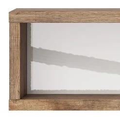 Loftscape Tablette murale Shipley - Blanc brillant / Imitation chêne -Meubles de salle à manger Soldes Magasin 1000342824 220412 040 DETAILS P000000001000342824